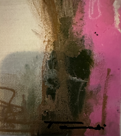Handgemaltes Acrylbild auf Leinwand > Rosé Impressionen Trio